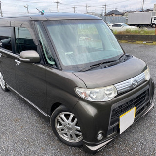 🉐美車　22年　タントカスタム　車検4年3月　スマートキー