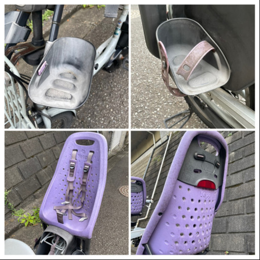 bikke 電動アシスト自転車屋　チャイルドシート前後付き