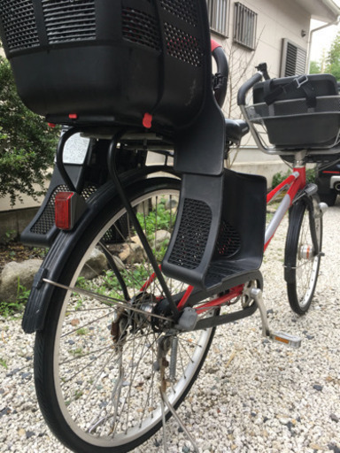 【お取り置き中】258.子供乗せ自転車FRACKERS PAPA