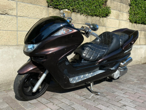 ブラウン✖︎ブラックカラー‼︎ 【YAMAHA マジェスティ】ロンホイカスタム‼︎