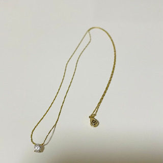 ⭐️ジルコニア１粒ネックレス⭐️