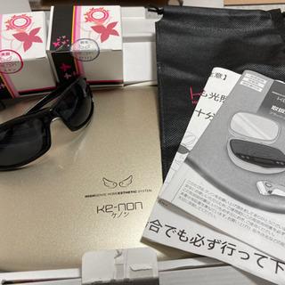 ケノン フラッシュ式脱毛器 付属品あり ke-non】ケノン Ver7.2 フラッシュ式脱毛器 Ke-non ケノン 脱毛器