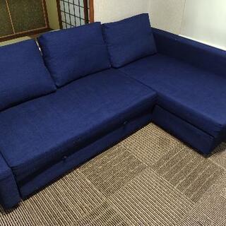 IKEA　FRIHETEN フリーヘーテン　ソファベッド　3人掛...