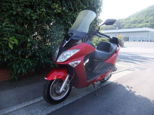 SYM RV125i(FI:インジェクションモデル)実働中古美車　低走行　前後タイヤバリ山　バッテリーフル充電済　オイル交換後渡し　書類有