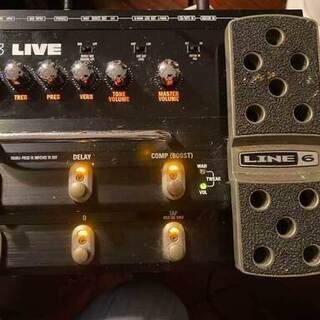 最終値下げ！LINE6 POD X3 Live (マルチエフェクター+アンプシミュレーター）完全動作品です。の画像