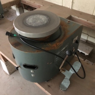 中古電動ロクロ