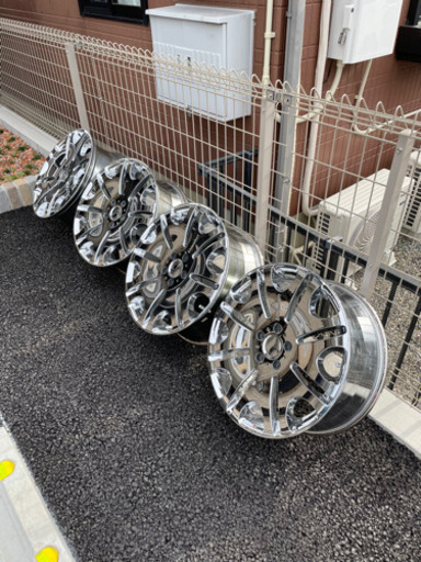 レーベンハート クロームメッキ 19インチ 5H114.3 ホイール 4本セット