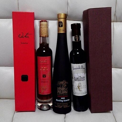 最高級アイスワイン ヘンリー オブ ペルハム、イニスキリン他 未開栓 CE1