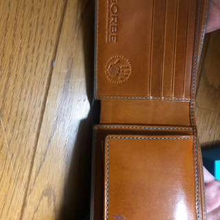 メンズ　二つ折り財布　の画像