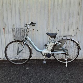 386 パナソニック電動アシスト自転車 前22後26インチ6.6AH 充電器付き 386 パナソニック電動アシスト自転車 前22後26インチ6.6AH 充電器付き 386