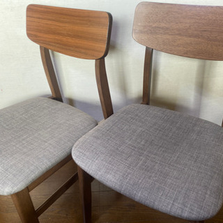 ニトリ　ダイニングチェア　フィルン　美品　2脚セットの画像