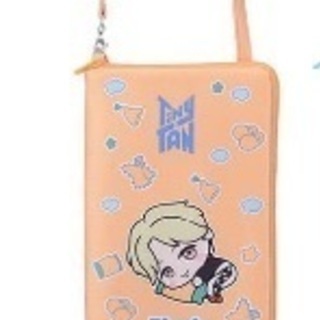 【タグ付き•未開封】BTS Tiny TAN ジミン　マルチポーチの画像