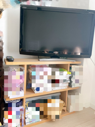 キャンセルになりそうです　SHARP32型テレビ\u0026テレビ台セット