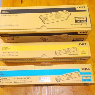 OKI　COREFIDO　新品純正トナー3本セット　シアン、イエ...