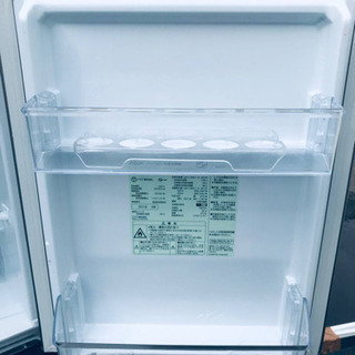①✨2019年製✨1477番AQUA✨ノンフロン冷凍冷蔵庫✨AQR-J13J‼️の画像