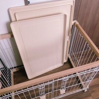【美品】犬用サークル　ベージュ