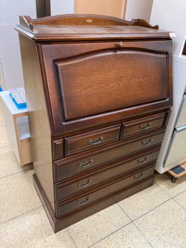 アンティーク調　ビューロー　机　ドレッサー　ATLANTA