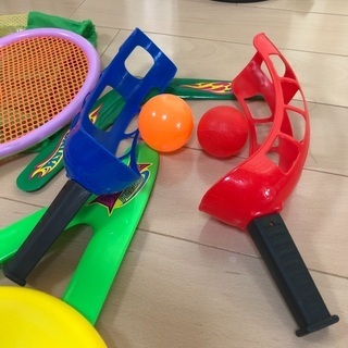 公園遊び道具セットの画像