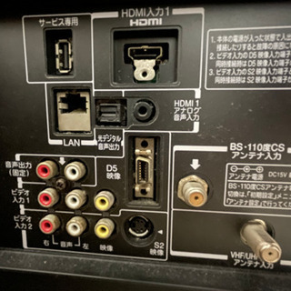 TOSHIBA 東芝 40A1 RGZA レグザ グレア液晶 ハイビジョン液晶テレビ TV 40v型 HDMI×2 リモコン・B-CASカード付きの画像