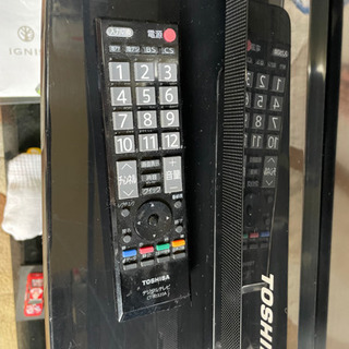 TOSHIBA 東芝 40A1 RGZA レグザ グレア液晶 ハイビジョン液晶テレビ TV 40v型 HDMI×2 リモコン・B-CASカード付きの画像