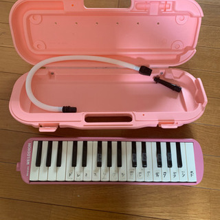 ピアニカ　ピンクの画像