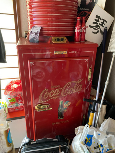 コカコーラ年代物冷蔵庫お値下け‼️