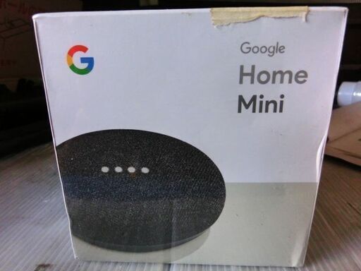 D660　Google　Home Mini　スマートスピーカー　未開封品  チャコール色  型番GA00216  ２０１７年製