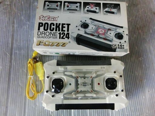 D663　HAOXIN　ポケットドローン１２４　超小型　FQ777　未使用