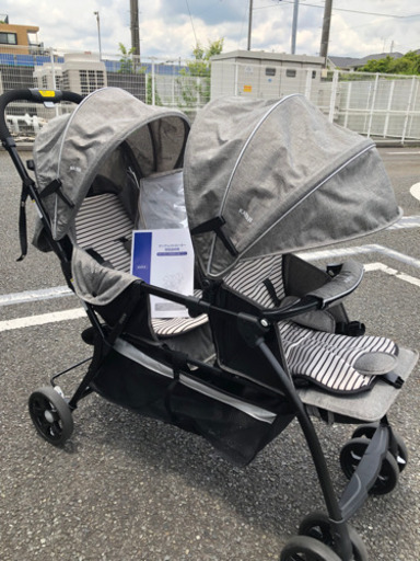 カトージ2人乗りベビーカー　KATOJI タンデムストローラ