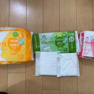 出産セットのたしにもらってください。