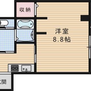 No33 KN😋敷金•礼金無し🎀１K❗️角部屋😊🎵