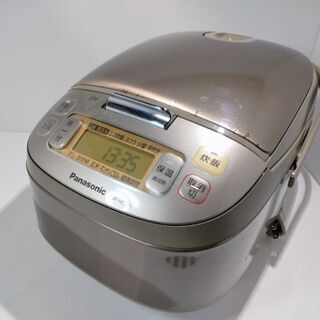 中古 Panasonic SRーHC101 炊飯器 IH 電気炊...