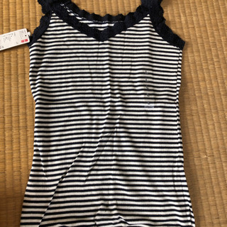 ボーダータンクトップ　新品　Lサイズ