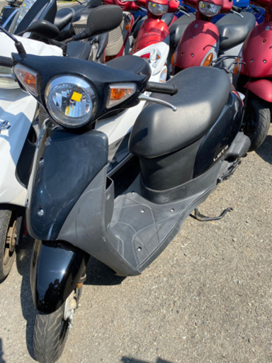 SUZUKI レッCA4AA 黒色　実動　4サイクル　原付スクーター　福岡市南区