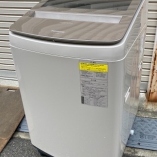 【RKGSE-552】特価！Panasonic/10kg/全自動洗濯乾燥機/NA-FW100S6/中古/2018年製/当社より近隣地域無料配達