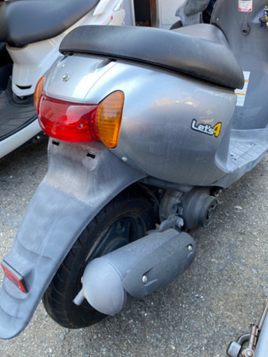 SUZUKI レッツ4 実動確認OK 4サイクル メットインスクーター　福岡市南区