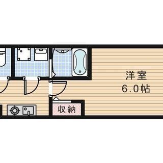 No35 KN😊⭐️オススメ💓敷金•礼金無し⭐️😊１K🌷設備良し...