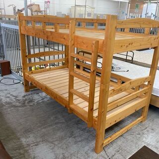 【愛品館 江戸川店】家具の里　2段ベッド　ベッド　ID:153-017567-007　　配送可 　代引き配送可の画像