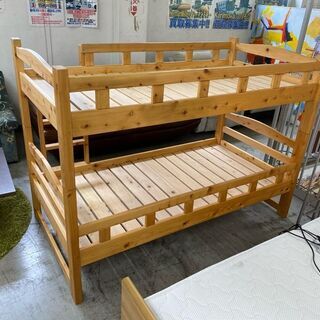 【愛品館 江戸川店】家具の里　2段ベッド　ベッド　ID:153-017567-007　　配送可 　代引き配送可の画像