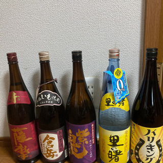 焼酎とリキュール　どれでも1本1000円