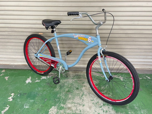 ビーチクルーザー Manhattan FABULOUS THE HORNE 6 m 26インチ (57-559) 26×2.125 自転車