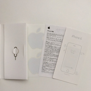 7/31(土)迄のお引き渡しをもちまして一旦受付終了  iPhone 6 付属の EarPods ①の画像