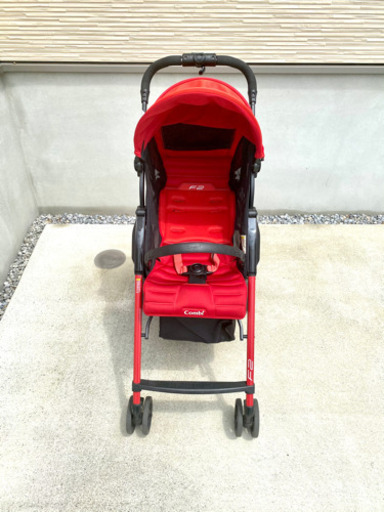 【お出掛けフルセット】軽量　B型　ベビーカー　コンビ　F2plus