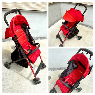 【値下げ】美品 Combi F2プラス ベビーカー　軽量 Combi F2プラス 二人乗りベビーカー