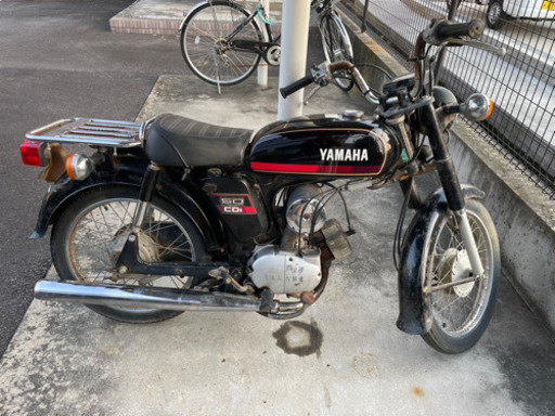 ヤマハ yb50 希少ミッションバイク！