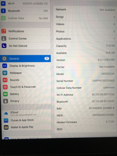 iPad Air 2 Wi-Fi+Cellular 16GB