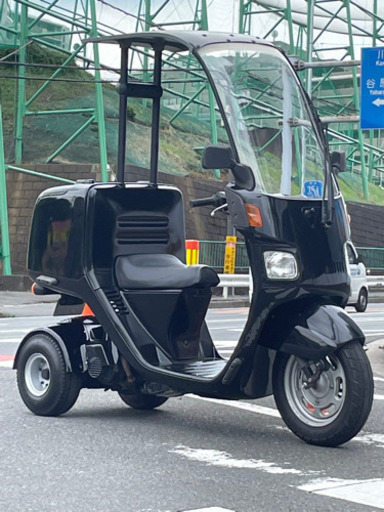 【御成約有難う御座いました】☆オ-ルペン!ベルト交換済!リヤBOX付!2スト後期ジャイロキャノピーワゴンミニカー改　鍵付リヤワゴンBOX装備!ノ-ヘルOK!