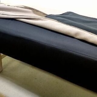 【着払い対応可能！！旧鹿児島市内送料無料】 リサイクルストアスターズ城西店unico MANOA Bench　ウニコ　マノア　ベンチ　アッシュブルー　天然木　アカシアの画像