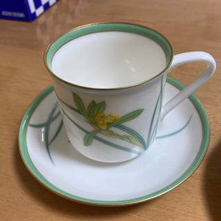 紅蘭社　コーヒーカップ&ソーサー　２客