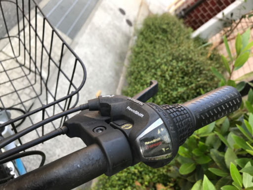 中古自転車27インチ6段ギア/Panasonic LEDライト。 (pen1091) 北九州の